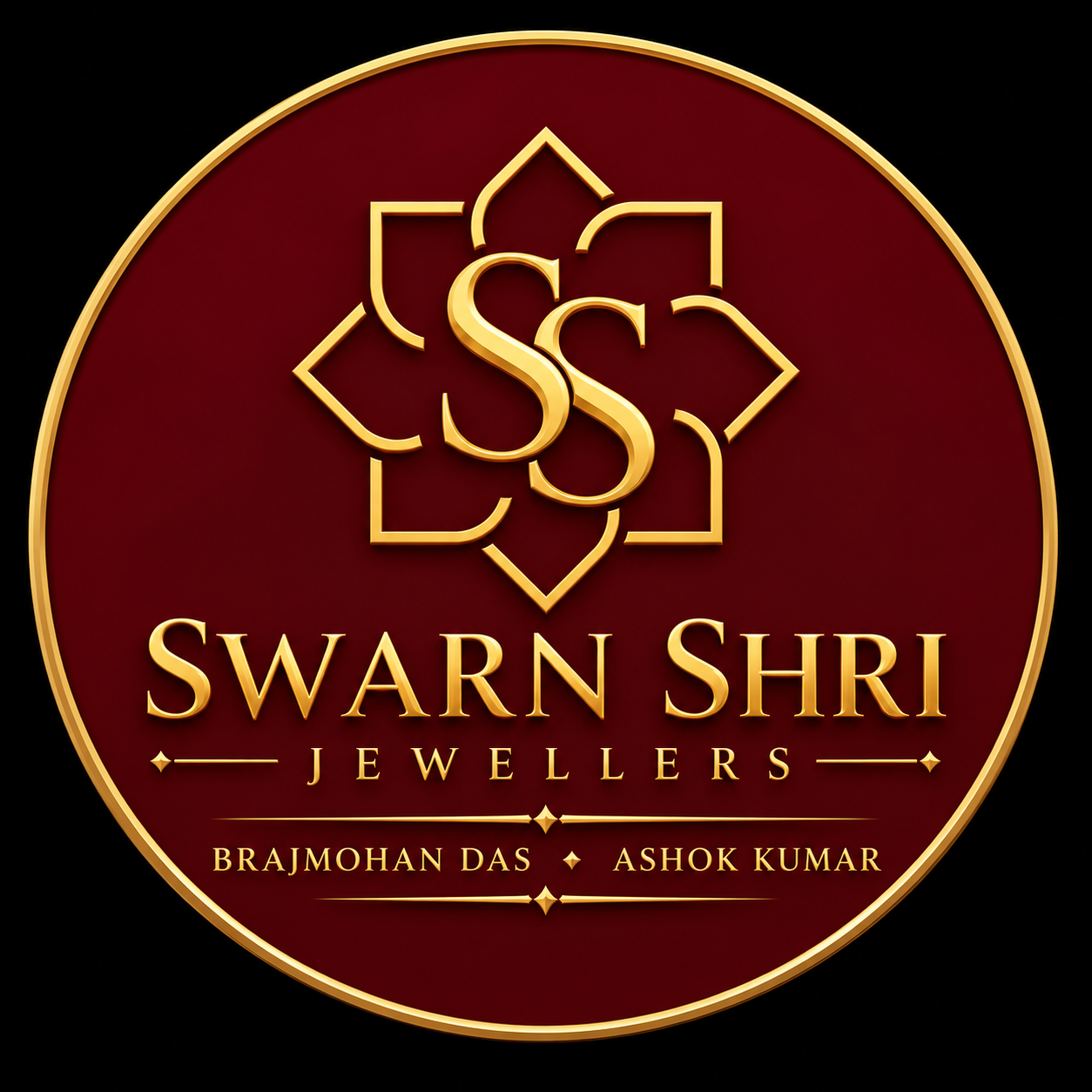 Swarn Shri Jewellers — Brajmohan Das · Ashok Kumar logo